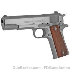 Colt 1911 Series 70 Government Model .45 ACP Semi Auto Pistol 5" Barrel 7Rd-img-0