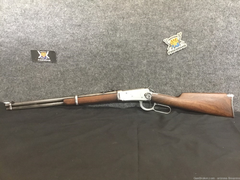 Winchester 94 30WCF Saddle Ring Carbine Lever Action 1923 Stock Cut Down-img-6
