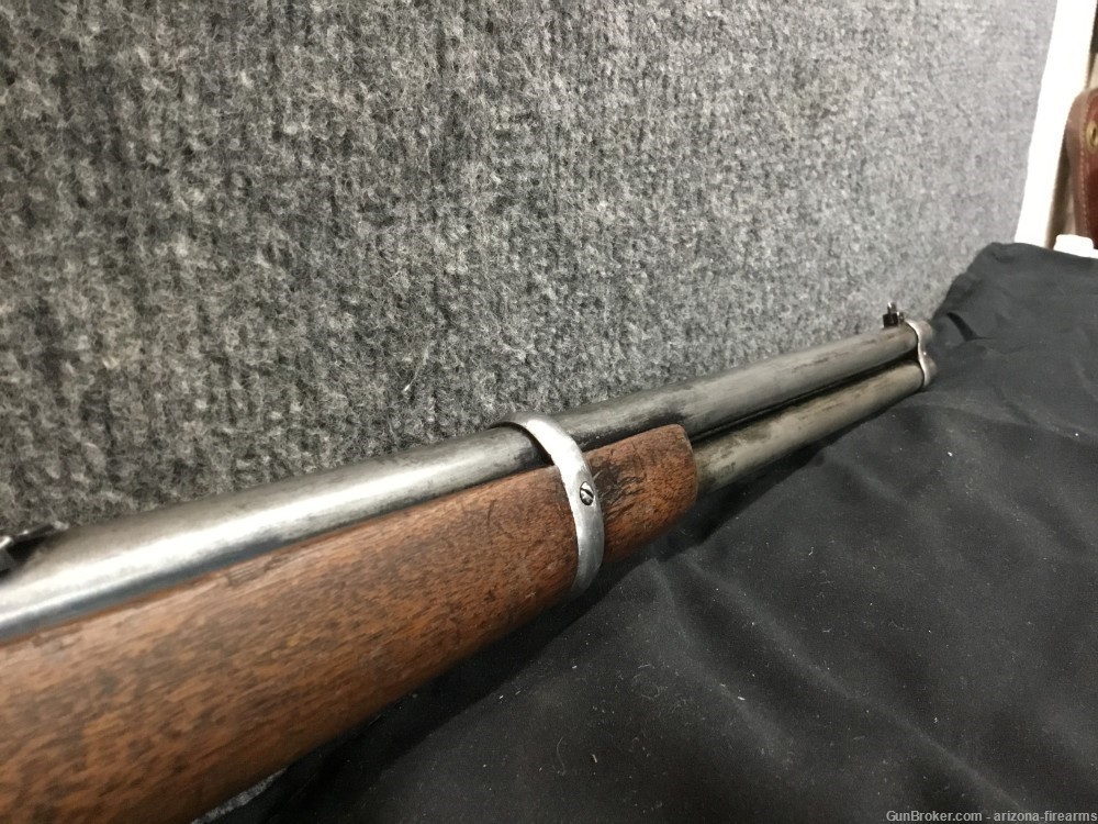 Winchester 94 30WCF Saddle Ring Carbine Lever Action 1923 Stock Cut Down-img-5