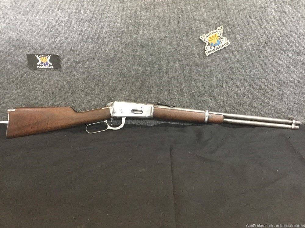 Winchester 94 30WCF Saddle Ring Carbine Lever Action 1923 Stock Cut Down-img-0