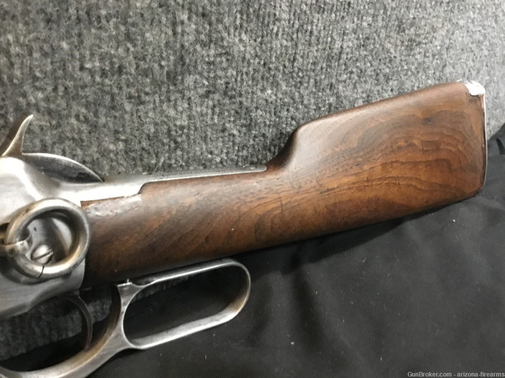 Winchester 94 30WCF Saddle Ring Carbine Lever Action 1923 Stock Cut Down-img-11