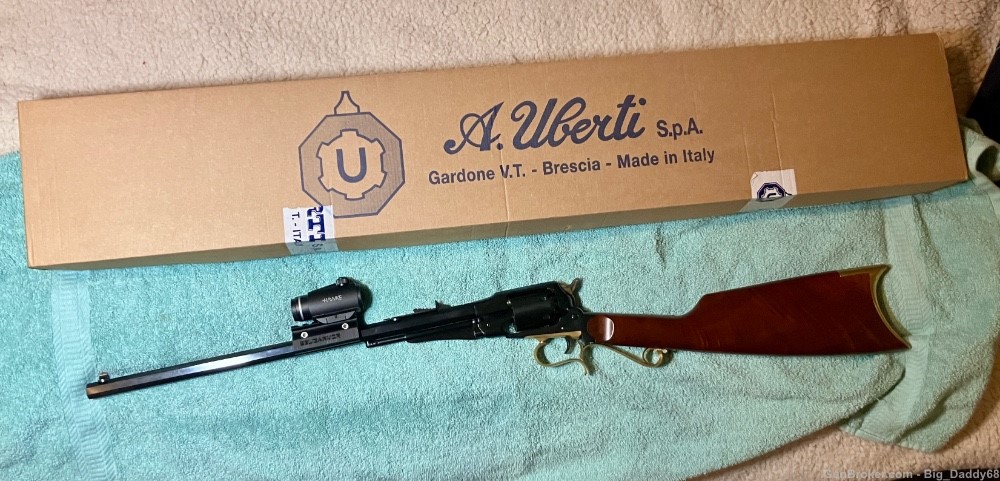 Remington 1858  Carbine 44 caliber Uberti- No license needed!-img-12