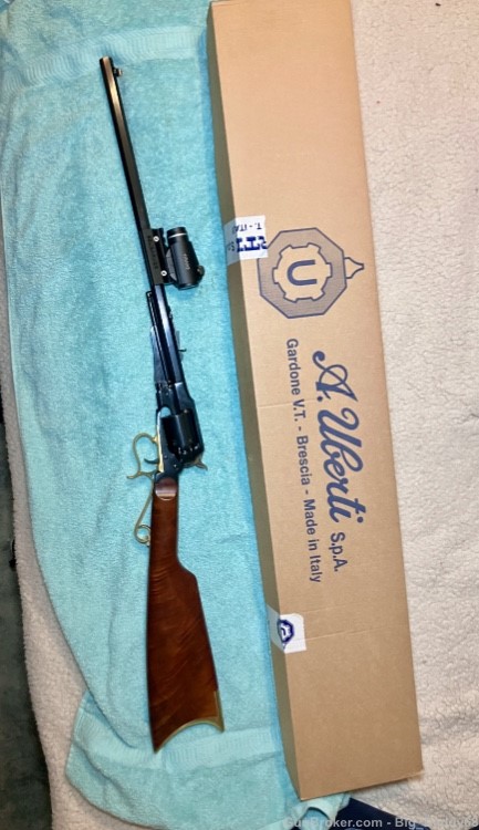 Remington 1858  Carbine 44 caliber Uberti- No license needed!-img-11