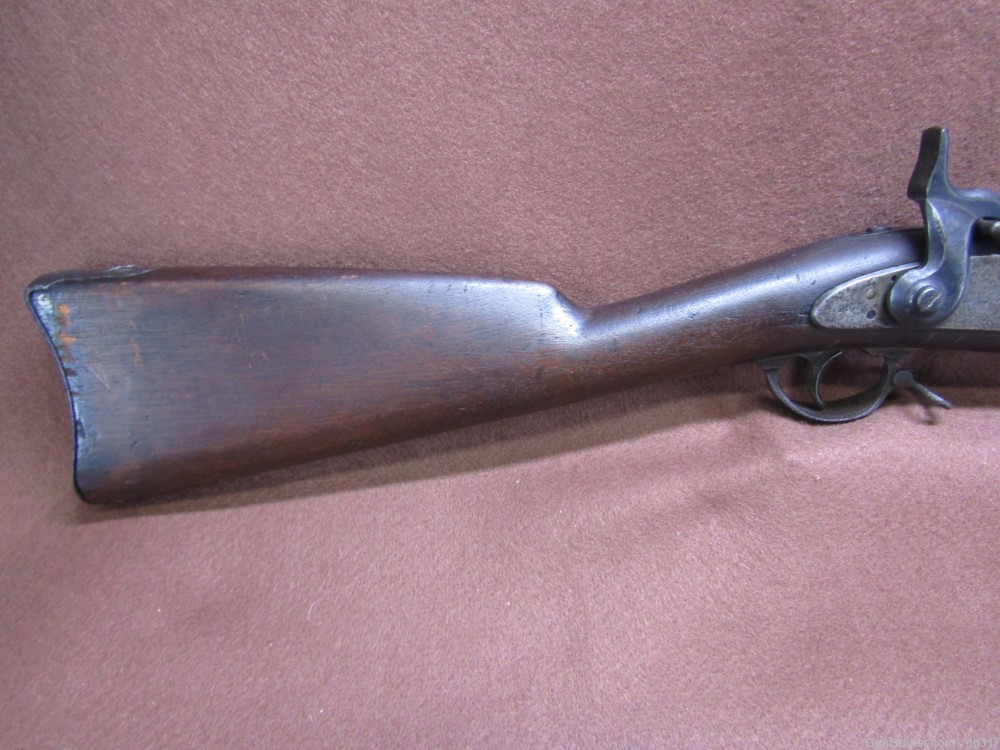 Antique US Springfield 1870 50-70 CF Cal Single Shot Trap Door Rifle-img-1