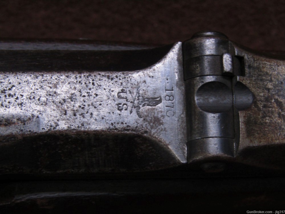 Antique US Springfield 1870 50-70 CF Cal Single Shot Trap Door Rifle-img-13