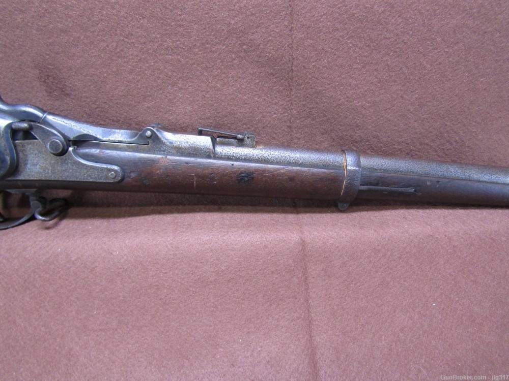 Antique US Springfield 1870 50-70 CF Cal Single Shot Trap Door Rifle-img-2