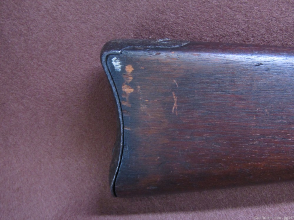 Antique US Springfield 1870 50-70 CF Cal Single Shot Trap Door Rifle-img-14