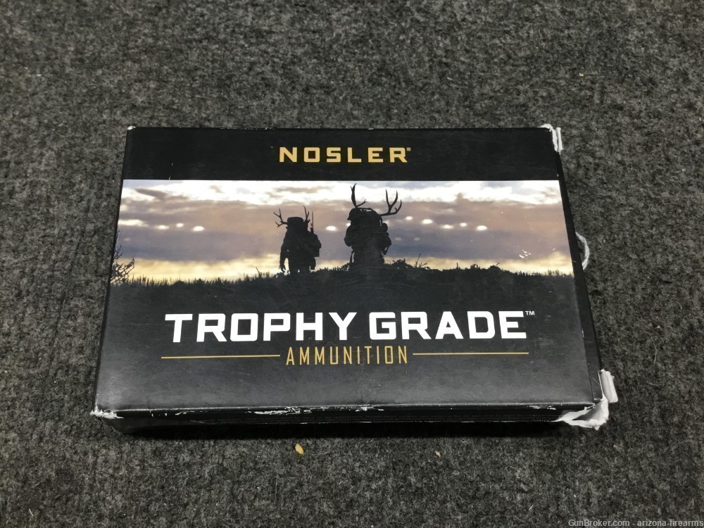 Nosler Trophy Grade 6.5 Norma 140GR Rifle Ammunition 20 Rounds-img-0