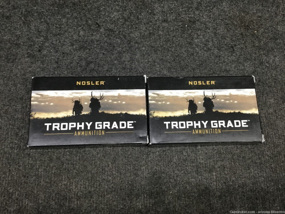 Nosler Trophy Grade 6.5PRC Two Boxes 40 Rounds 140 GR 6.5 PRC-img-0