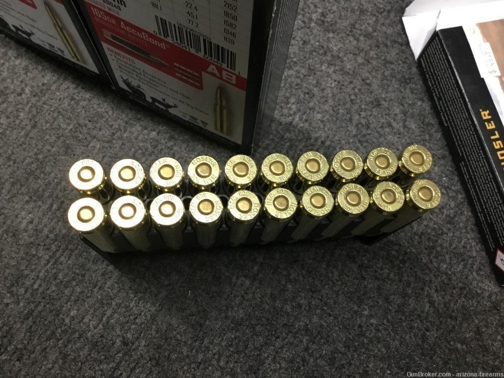 Nosler Trophy Grade .308 Win Three Boxes 60 Rounds 165 GR .308WIN-img-4