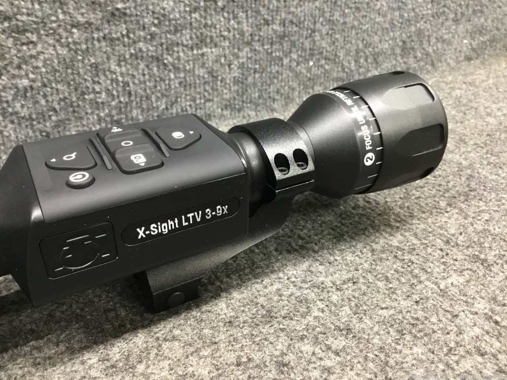ATN X-Sight LTV 3-9X Day Or Night Digital Rifle Scope W/Box Light Charger-img-4