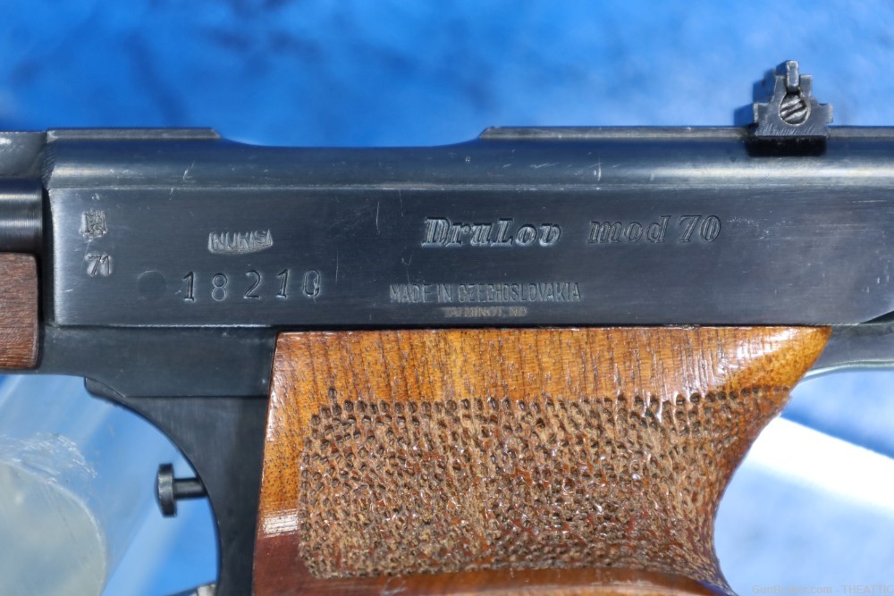 DRULOV 70 22LR SINGLE SHOT 9.7" BARREL MFG CZECHOSLOVAKIA 1971/C&R ELI-img-7
