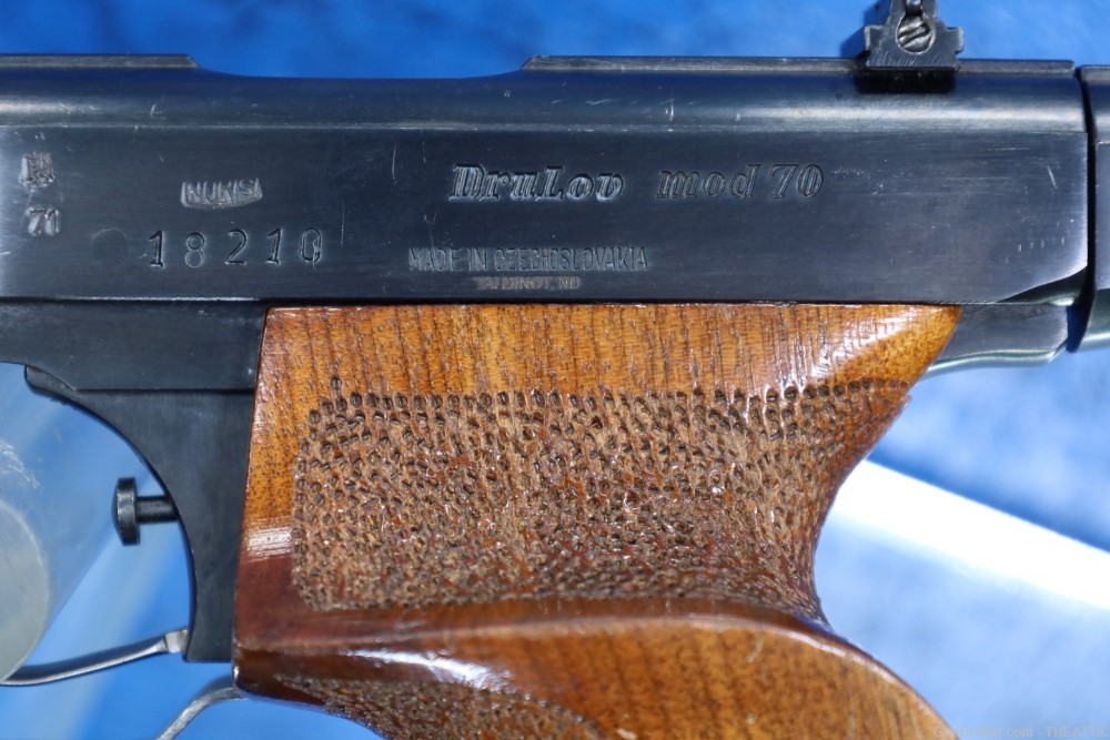 DRULOV 70 22LR SINGLE SHOT 9.7" BARREL MFG CZECHOSLOVAKIA 1971/C&R ELI-img-4