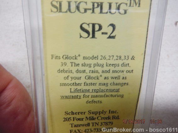 Glock Grip Plug Kit 26 27 33 39 Gen 1 2 3 Glock-img-0