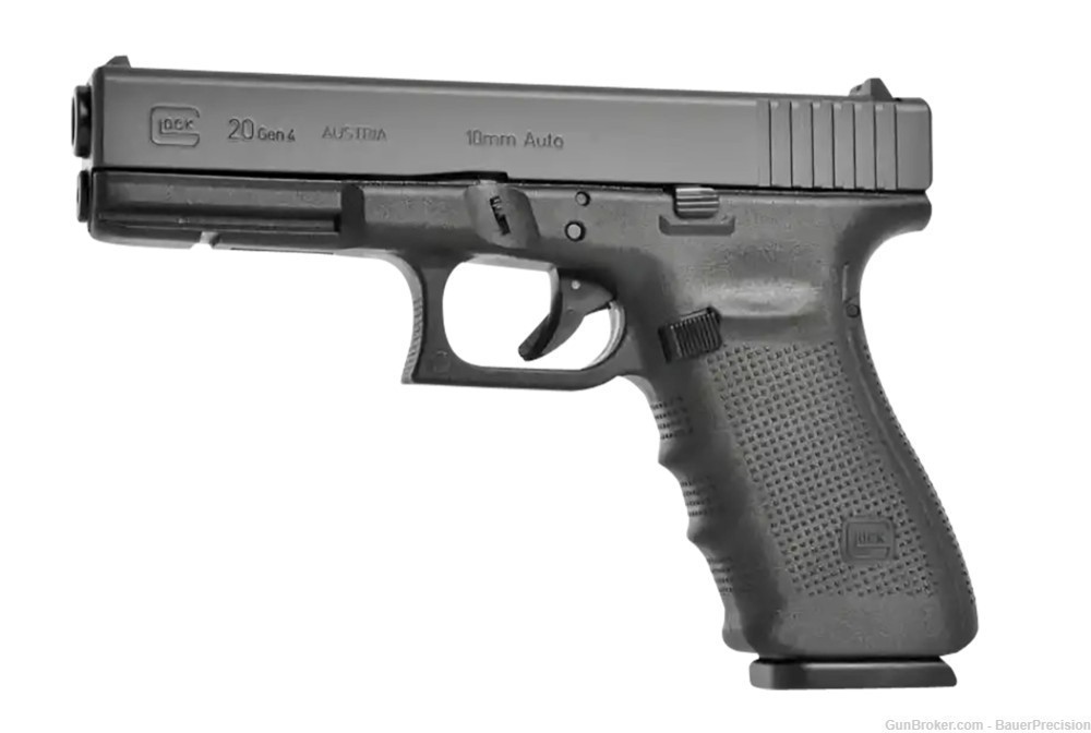 Glock 20 Gen 4 10MM Pistol 4.61" Barrel 15 Rd PG2050203*-img-0