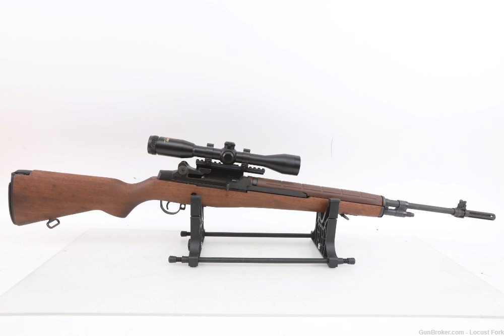 Springfield M1A 7.62 Nato 22" w/ Sprg. Government 6x40 Scope & Mount NICE! -img-1
