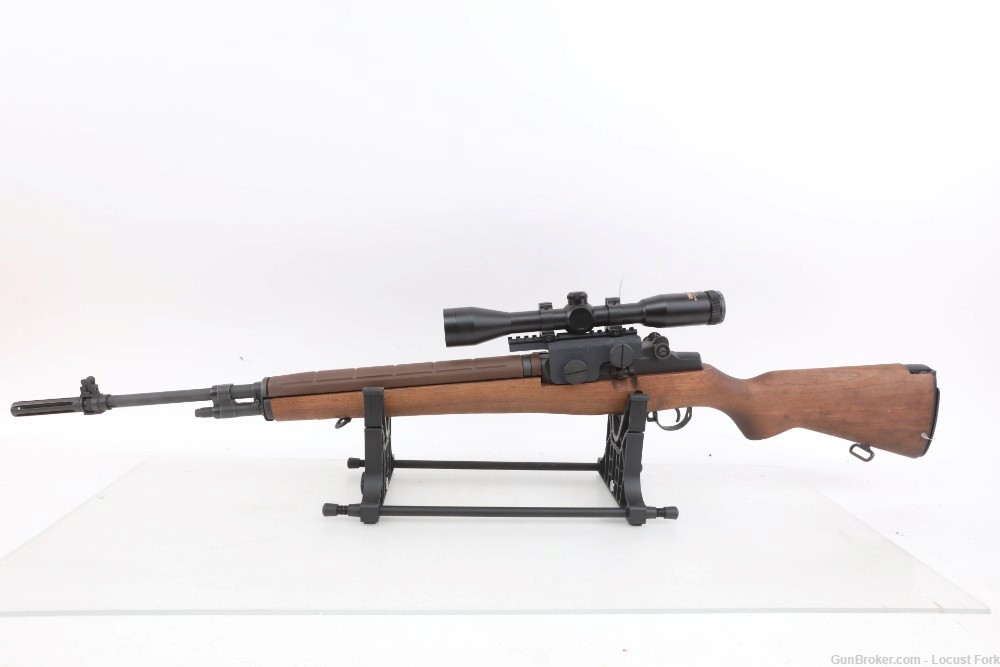 Springfield M1A 7.62 Nato 22" w/ Sprg. Government 6x40 Scope & Mount NICE! -img-0