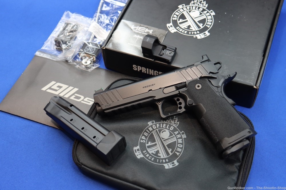 Springfield PRODIGY Pistol 2011 20RD 9MM 1911 AOS DRAGONFLY OPTIC Match 5" -img-1