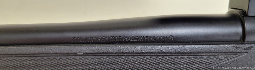 Sako AV 7mm Rem Mag 24" Barrel Made In Finland w/ Swarovski Scope Black-img-19