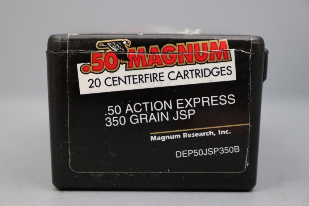 Lot O' Magnum Research 350gr JSP 50AE [20rds]-img-4