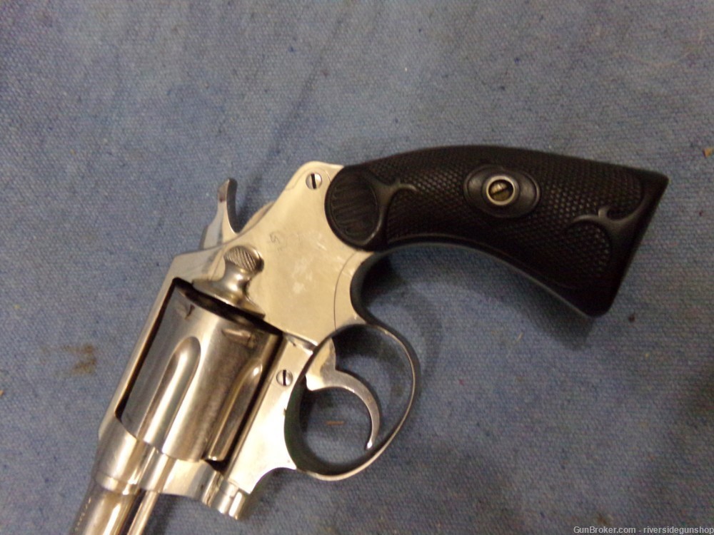 Colt Police Positive, 1st issue, 38 Special, Nickel, made in 1923-img-8