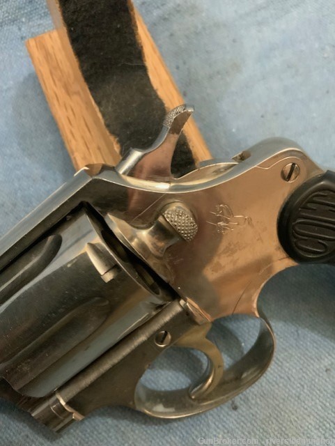 Colt Police Positive, 1st issue, 38 Special, Nickel, made in 1923-img-13