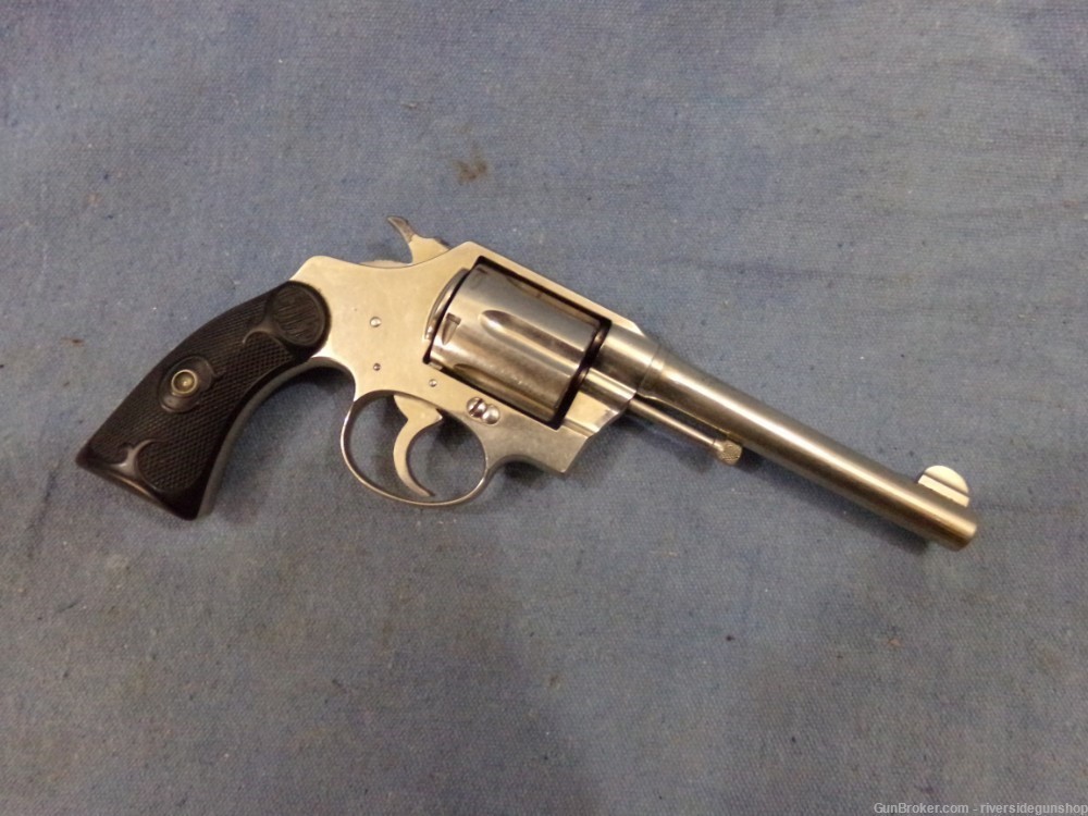 Colt Police Positive, 1st issue, 38 Special, Nickel, made in 1923-img-1