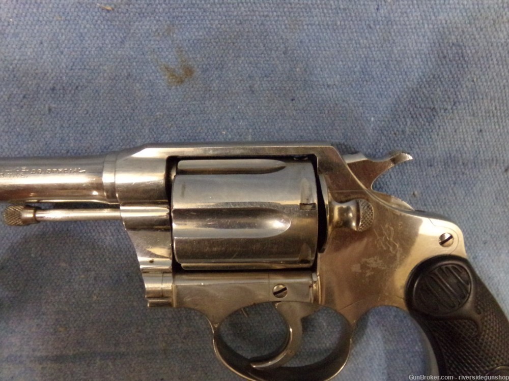 Colt Police Positive, 1st issue, 38 Special, Nickel, made in 1923-img-17