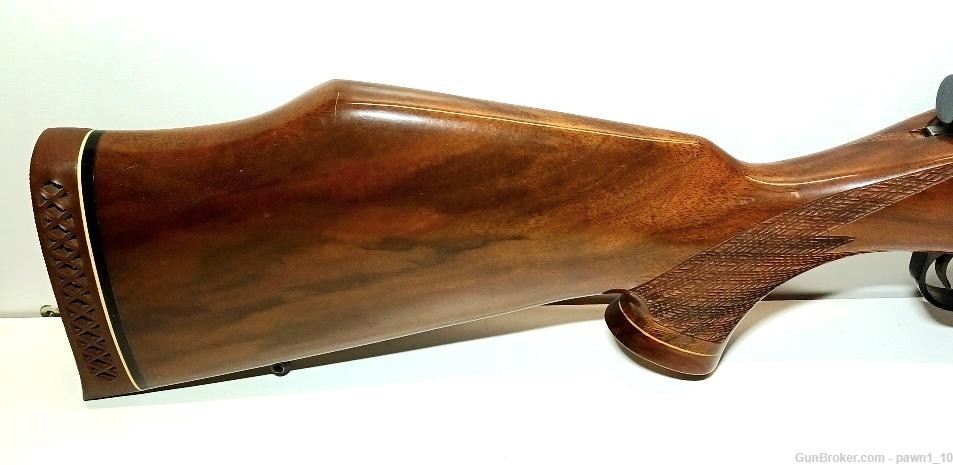 Weatherby Vanguard 7mm Rem. Mag Cal Only Bolt Action Rifle With Wood Stock -img-5