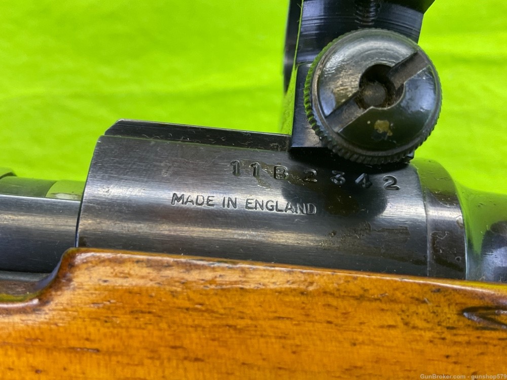 RARE BSA Royal Light Weight Rifle 243 Winchester 6.3 Pounds 22 In Mauser-img-9