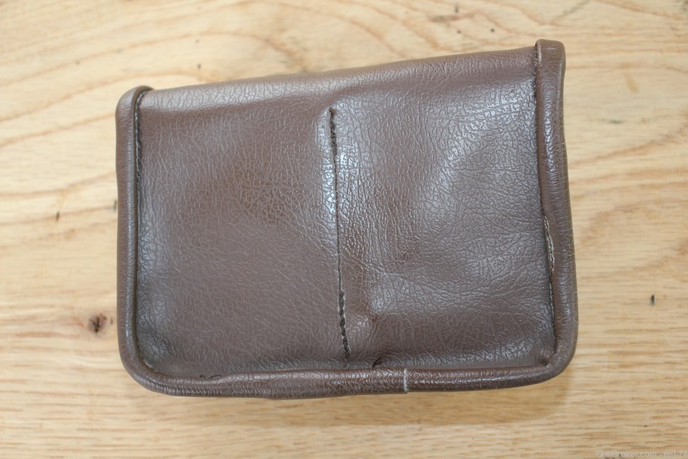 PSL FPK Brown two pocket tool pouch snap closure-img-3