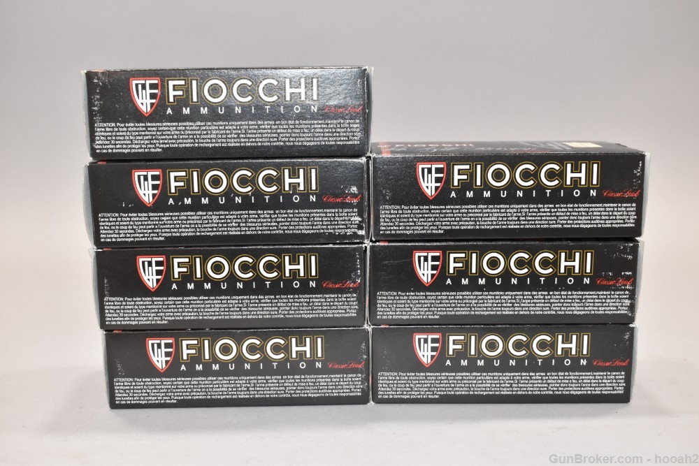 7 Boxes 350 Rds Fiocchi 44 S&W Russian 247 G LRN Ammunition-img-5