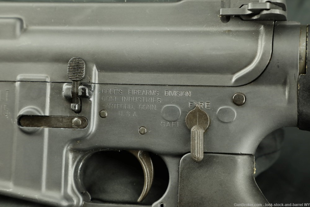 Pre-Ban Colt SP1 AR-15 5.56/.223 20” Semi-Auto M16A1 Rifle MFD 1982 Rare-img-27