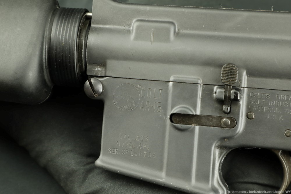 Pre-Ban Colt SP1 AR-15 5.56/.223 20” Semi-Auto M16A1 Rifle MFD 1982 Rare-img-28