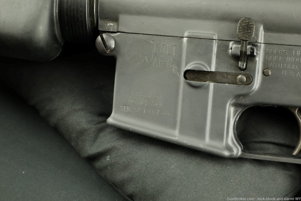 Pre-Ban Colt SP1 AR-15 5.56/.223 20” Semi-Auto M16A1 Rifle MFD 1982 Rare-img-29