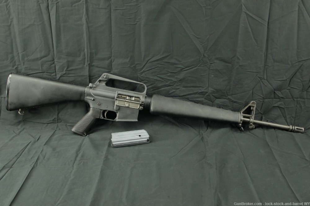 Pre-Ban Colt SP1 AR-15 5.56/.223 20” Semi-Auto M16A1 Rifle MFD 1982 Rare-img-2