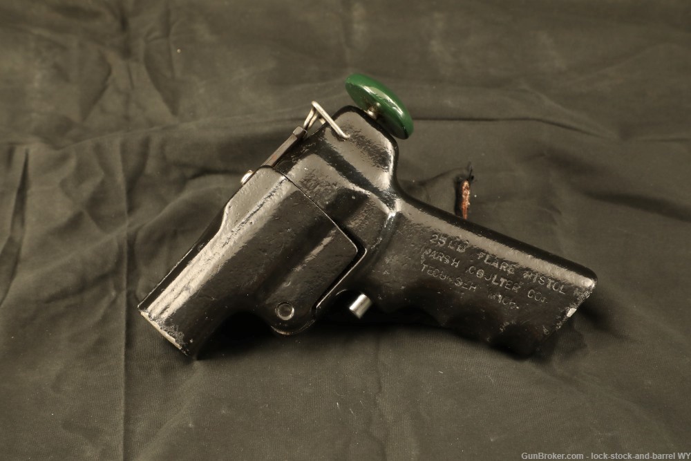 Vintage Marsh Coulter Co. 25mm Flare Pistol -img-1