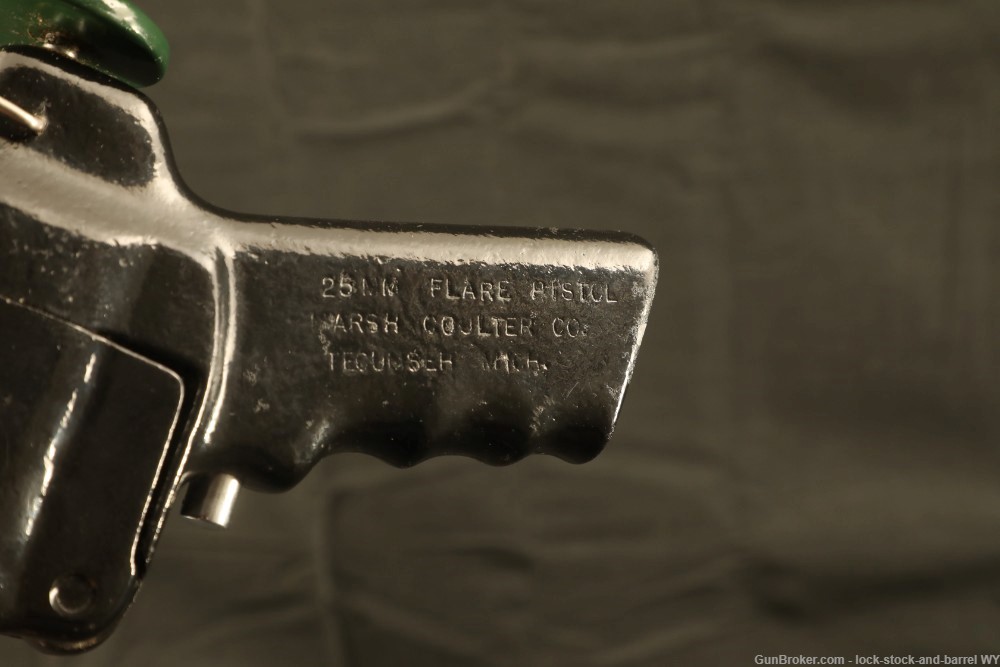 Vintage Marsh Coulter Co. 25mm Flare Pistol -img-2