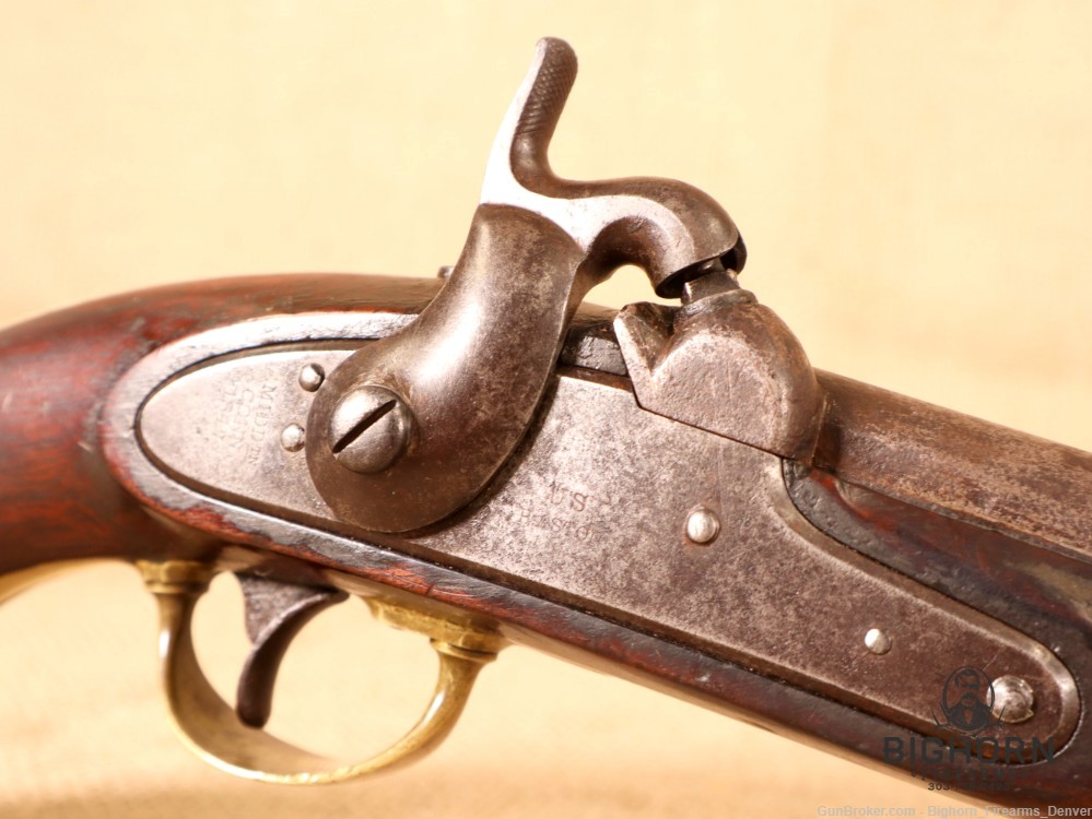 H. Aston, Henry Aston, Model 1842 Percussion Pistol .54 Cal. Mfg. 1847-img-14