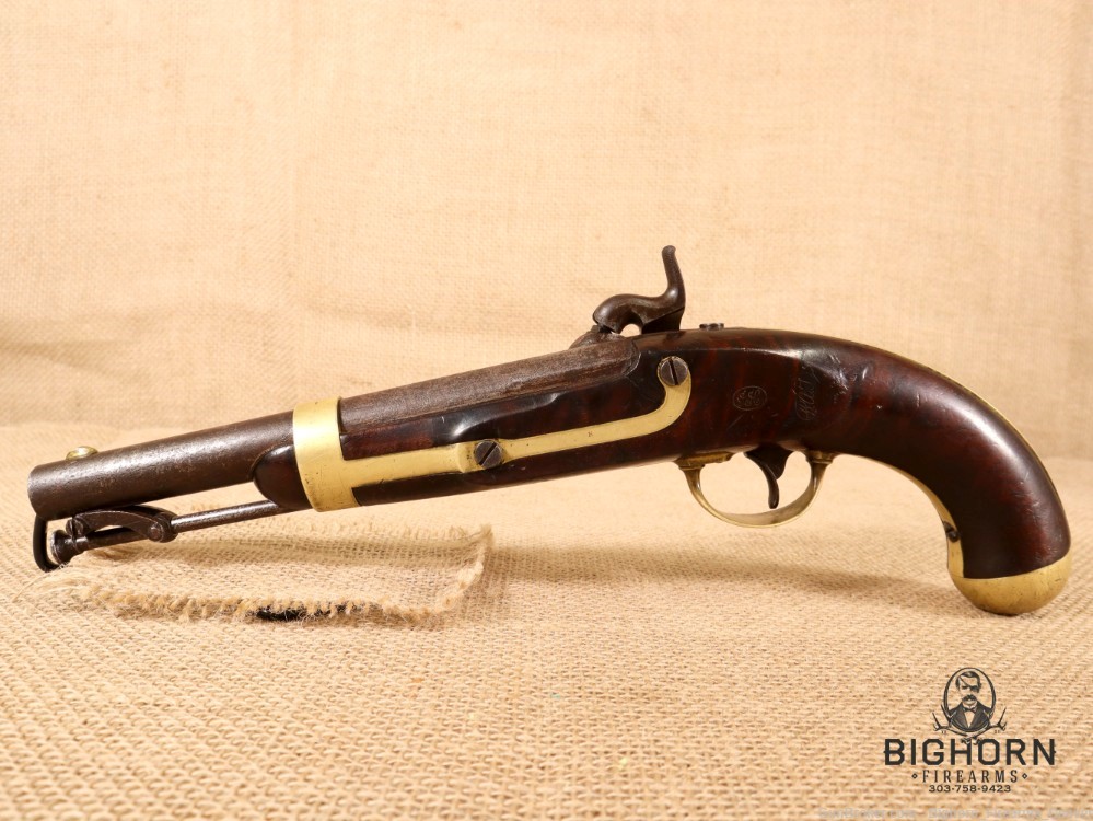 H. Aston, Henry Aston, Model 1842 Percussion Pistol .54 Cal. Mfg. 1847-img-4