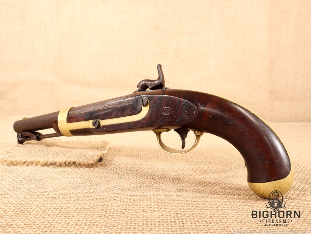 H. Aston, Henry Aston, Model 1842 Percussion Pistol .54 Cal. Mfg. 1847-img-3