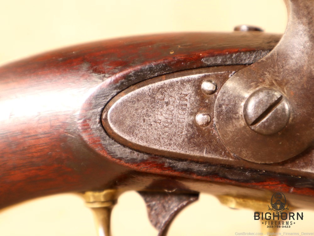 H. Aston, Henry Aston, Model 1842 Percussion Pistol .54 Cal. Mfg. 1847-img-12