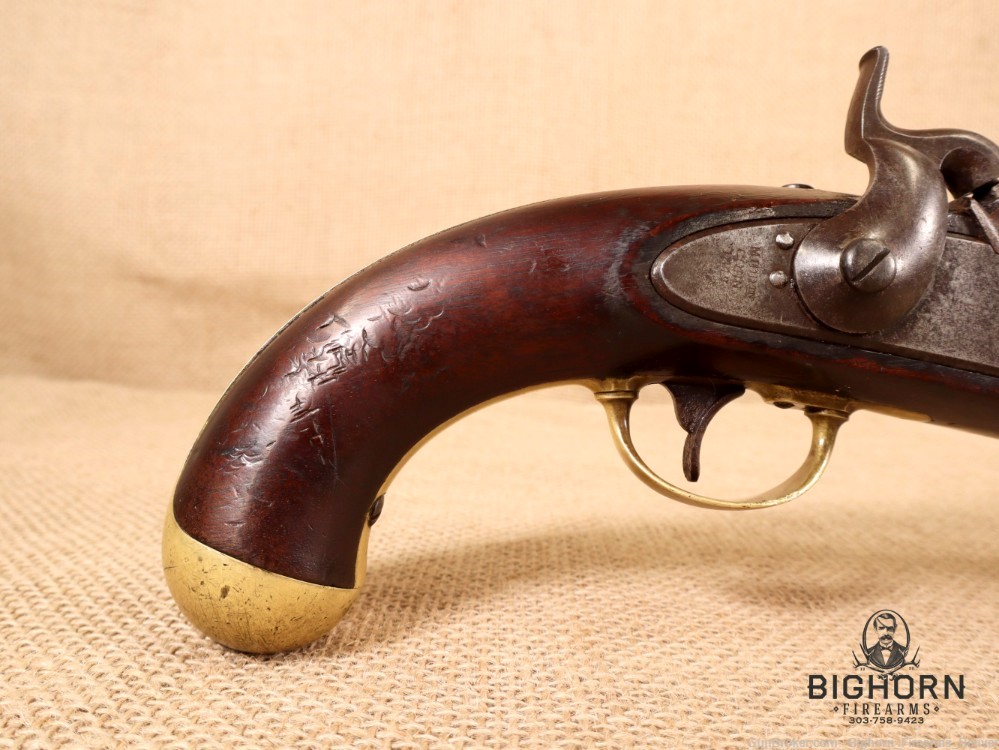H. Aston, Henry Aston, Model 1842 Percussion Pistol .54 Cal. Mfg. 1847-img-9