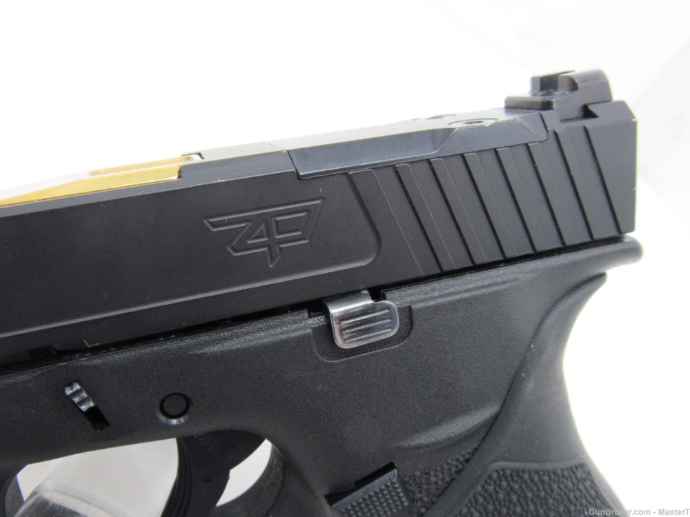 Glock / Zaffiri MOS 43X Custom 9mm $.01 Start No Reserve-img-2