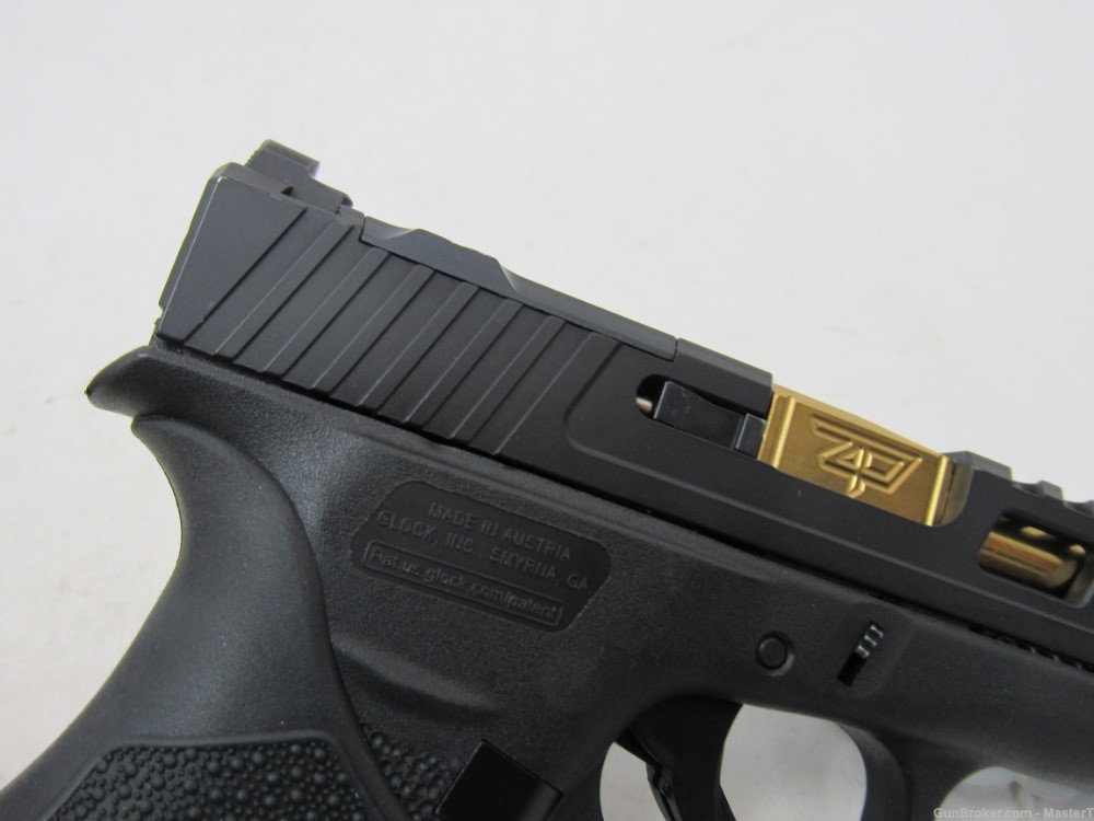 Glock / Zaffiri MOS 43X Custom 9mm $.01 Start No Reserve-img-11