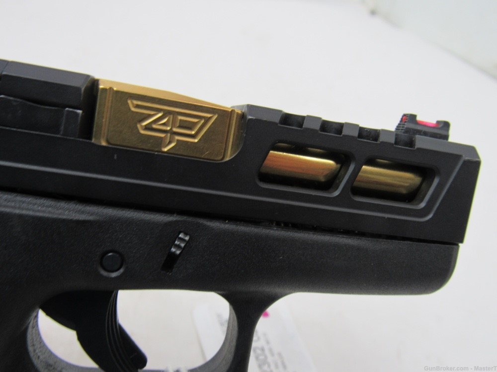 Glock / Zaffiri MOS 43X Custom 9mm $.01 Start No Reserve-img-14