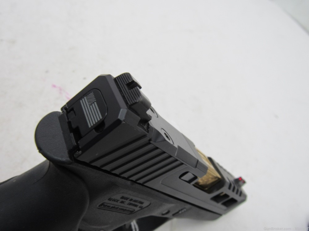 Glock / Zaffiri MOS 43X Custom 9mm $.01 Start No Reserve-img-12