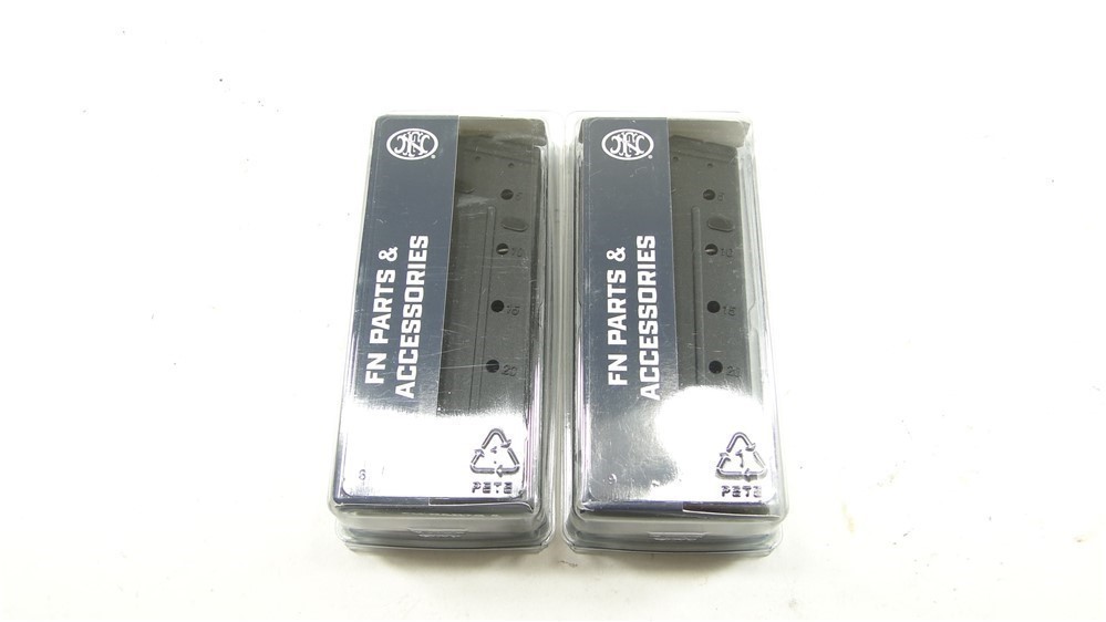 (2 TOTAL) FN FIVE SEVEN 20 ROUND 5.7x28mm MAGAZINE 3866100030 (NEW)-img-0