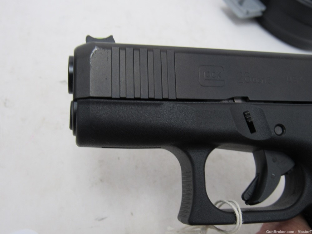  Glock 26 Gen 5 MOS 9mm 3.4"Brl w/CT Micro Red Dot $.01 Start No Reserve-img-1