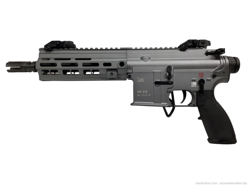 Heckler & Koch HK 416 Semi Auto .22 LR Pistol VERY GOOD!-img-1